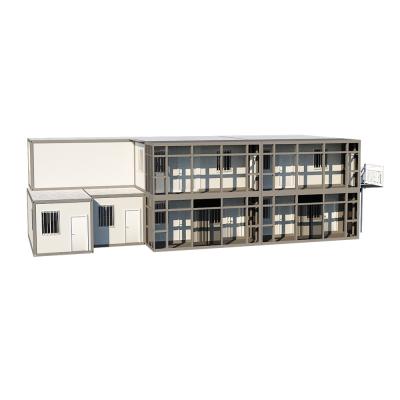 China Modular Flatpack Container House Accommodation Prefabricated 20FT 40FT en venta