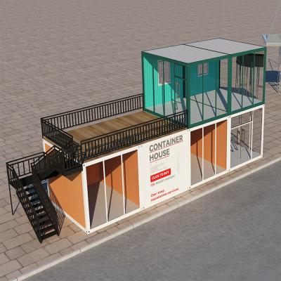 Chine Pool Flat Pack Steel Container House 3 Bedroom Prefabricated à vendre