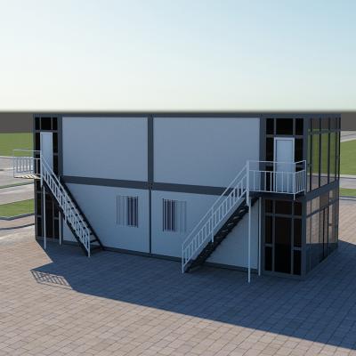 China 10x20 Prefab Container House 4 Bedroom 3 Bedroom 2 Bedroom Flat Pack Units for sale
