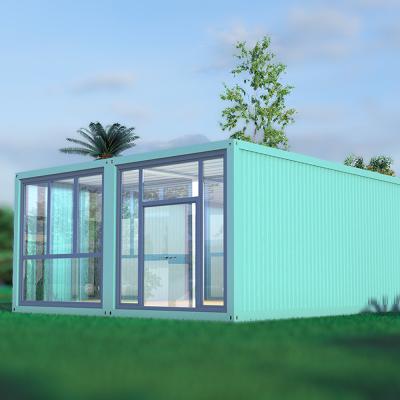 China Prefab Cabin Container House Flat Pack Office For Sale zu verkaufen