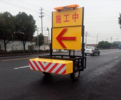 China Crash Buffer Mobile Vehicle Barrier Electrostatic Spraying for sale