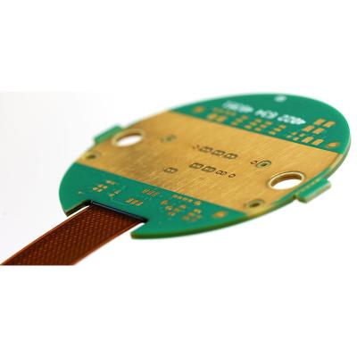 China White Solder Mask Rigid-Flex Circuitry with 100% Functional Test for sale