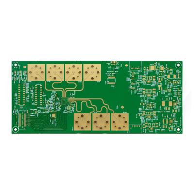 China Green Soldermask Heavy Copper PCB Power Supply Board PCB 10 Layer for sale