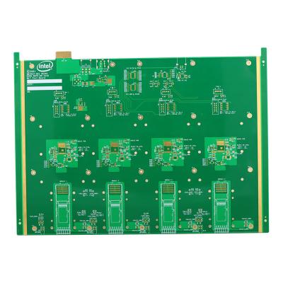China 0.1 mm Placas de circuito impresso de controlo industrial de PCB de controlo de instalações multicamadas à venda