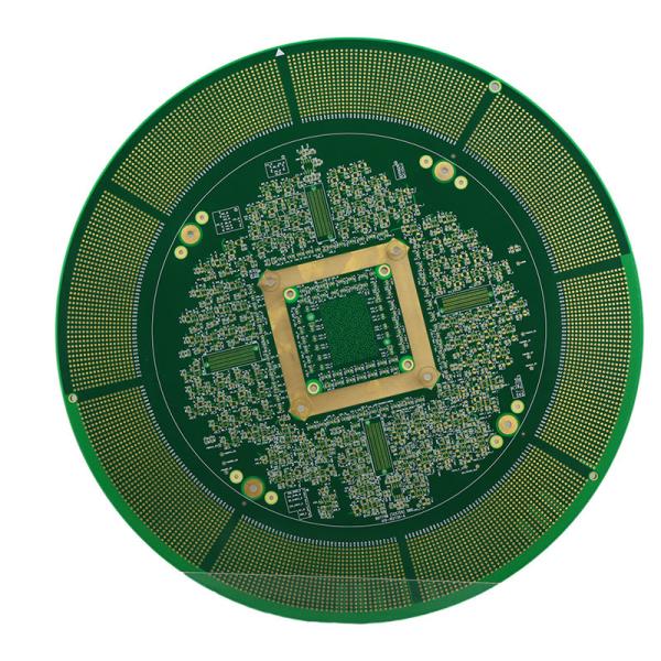 Quality High Density Interconnect High Layer PCB 0.1mm Min Solder Mask Clearance for sale