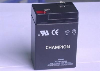 China 6v 4.5ah AGM Lead Acid Battery For Alarm System And Emergency Lights for sale