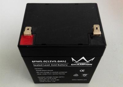 China 5ah Deep Cycle Lead Acid Battery 12v / Lead Acid Rechargeable Batteries for sale