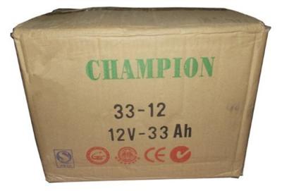China Inverter Batteries 12v33ah UPS Deep Cycle Lead Acid Battery Good Service Life for sale