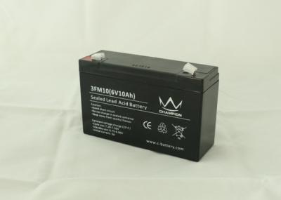 China 6 Volt 10ah Gel Solar Lead Acid Battery For Emergency Lighting for sale