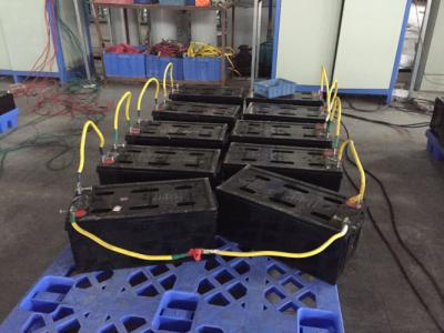 China Schwarze Batterien des Inverter-55ah versiegelten Blei-Säure-Batterie für Schnitzer-Autos u. Buggys zu verkaufen