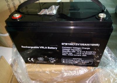 中国 格子を離れた長い生命 UPS の鉛酸蓄電池 100ah の太陽 12v 鉛酸蓄電池 販売のため