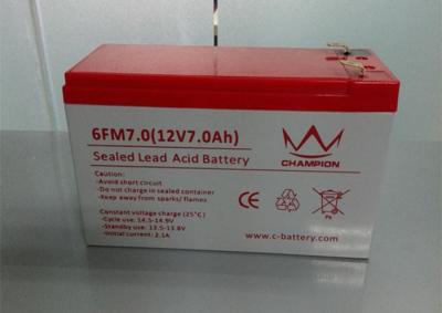 China Maintenance Free UPS Battery Replacement 7.5ah Sealed Lead Acid Rechargeable Battery for sale