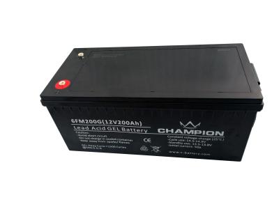 China 12V200AH AGM Lead Acid Battery For Solar Power Stations / Traffic Lights for sale