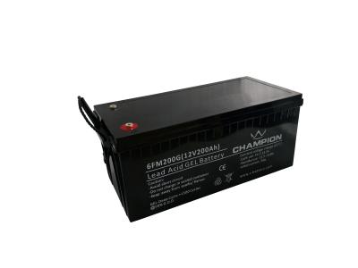 China M8 Deep Cycle Sealed Lead Acid Battery , 12v 200ah Deep Cycle Battery 60kg for sale