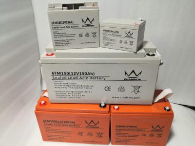 China 6V Deep Cycle Lead Acid Battery 150ah For Power Plant / Wind Power Plant for sale