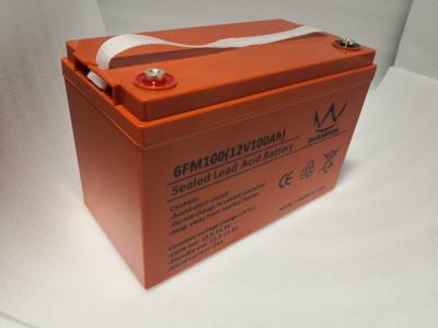 China OEM Rechargeable Sealed Lead Acid Battery 12v / M8 Gel Vrla Battery for sale