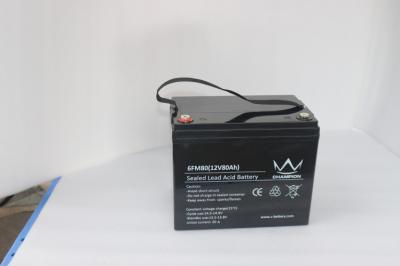 China Industrial Deep Cycle Sealed Lead Acid Battery / Deep Cycle Marine Battery for sale