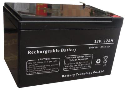 中国 密封された長い生命鉛酸蓄電池12v12ahのセキュリティ システムの使用UPSの電源 販売のため