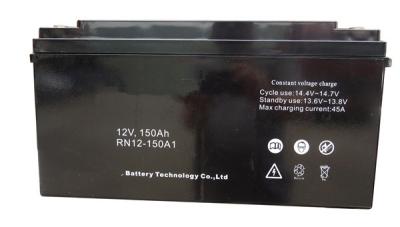 China batería de plomo de 12v 150ah/batería de plomo de la descarga profunda de UPS en venta