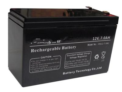 China 12V 7Ah Deep Cycle Lead Acid Battery For Converter Maintenance Free for sale