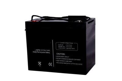 China High Capacity 75ah12v Agm Deep Cycle Marine Battery for sale