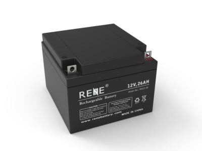 China Electric Powered Vehicles 26ah 12V Lead Acid Battery for sale