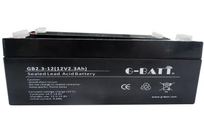China 2.3A Sealed Lead Acid Battery for sale