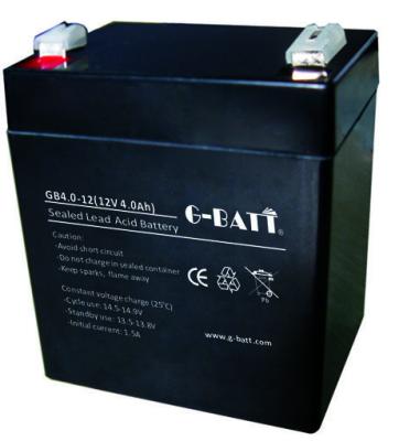 China bateria acidificada ao chumbo de 4ah AGM à venda
