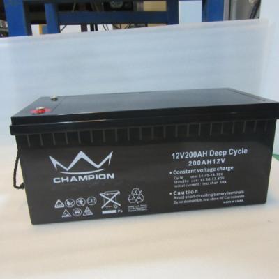 China Deep Cycle 12V 200ah UPS VRLA ABS AGM Lead Acid Battery for sale