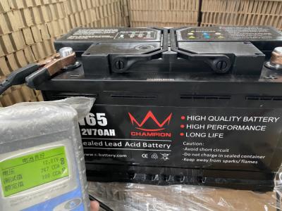 China Batería de coche de plomo de SONCAP DIN55MF12V75ah frecuencia intermedia en venta
