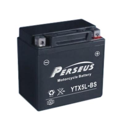 China High Reliability 12v 4ah Motorcycle Battery Black Color for sale
