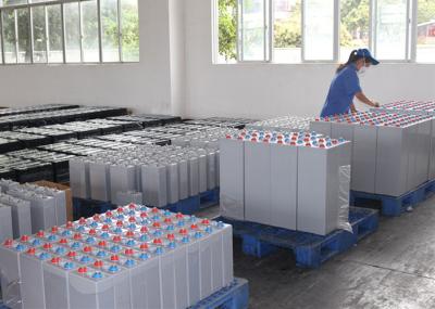 Κίνα 2 σωληνοειδής μπαταρία πιάτων πηκτωμάτων βολτ 600Ah OPzV για το ηλιακό σύστημα επικοινωνιών αέρα προς πώληση