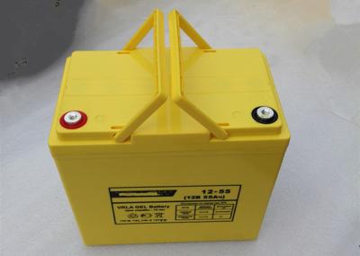 China O OEM/ODM M6 selou a bateria acidificada ao chumbo 12V 55AH 6FM55 de VRLA AGM à venda