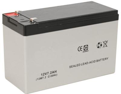 China 6FM7.2 12v 7.2ah Sealed Rechargeable Lead Acid Battery SLA AGM Battery For UPS for sale