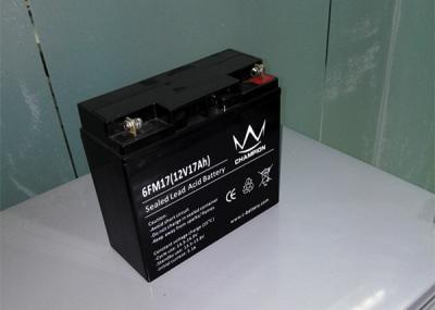 Китай Электрическая батарея 12v 17ah 6FM17H самоката/инвертора перезаряжаемые загерметизированная свинцовокислотная продается
