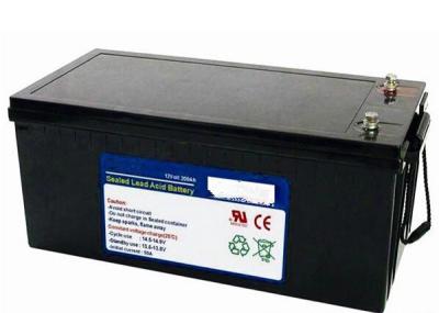 China High Performance 12v 180ah Telecom / Inverter / UPS Lead Acid Battery 6FM200 for sale
