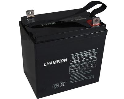 China Golf Cart / Wheel chair Deep Cycle 6v 200ah Sealed Lead Acid Battery 3FM200 for sale
