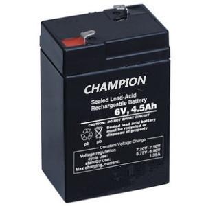 China Sealed Rechargeable 6V 4.5AH Lead Acid Battery Emergency Light Battery ISO / CE for sale