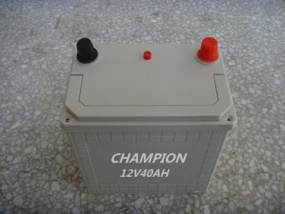 China Charging 12V 40 AH Dry Lead Acid Car Battery With Low Self - Discharge for sale