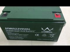 12v65ah deep cycle and gel type batteries for solar and UPS power