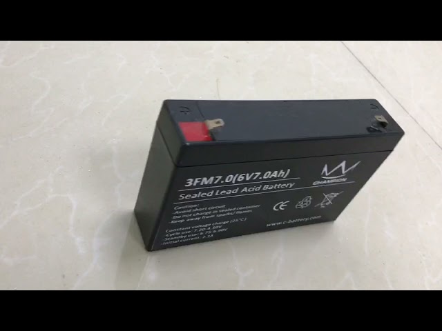 6V7AH 6V8AH UPS and alarm system power battery