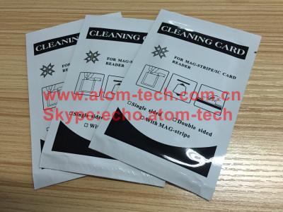 China ATM Machine ATM spare parts ATM Encoded Cleaning Card for sale