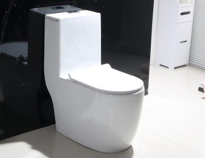 中国 Unique Modern Portable Single Piece Toilet Scratch Resistant 販売のため