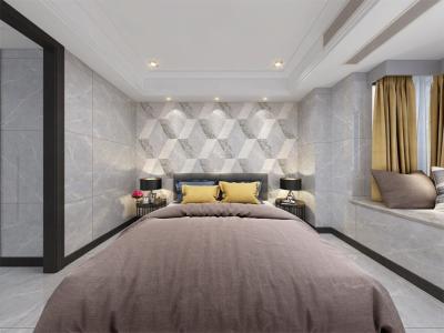 China PRIMERA 0,0005 W.A Bathroom Porcelain Floor deckt 80x80cm Gray Polished mit Ziegeln zu verkaufen