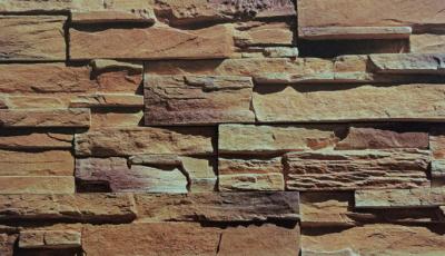 China Handmade Rustic Synthetic Stacked Stone Cultured Exterior Interior ISO for sale