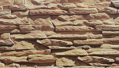 China Arte exterior tijolo cultivado 0.14cm artificiais ajardinando da pedra à venda