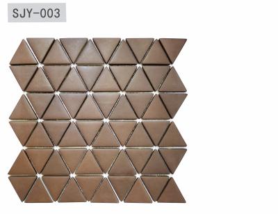 Китай цвет застекленный металлом полного тела плиток мозаики 100Sqm 6mm декоративным темный 310.5x308mm продается