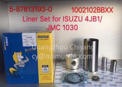 중국 이수주 4JB1 JMC 1030 엔진 실린더 라이너 5-87813193-0 1002102BBXX 판매용