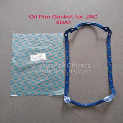 China JAC 1040 4DA1 Oil Pan Gasket Replacement 1009011FA Oil Sump Gasket for sale