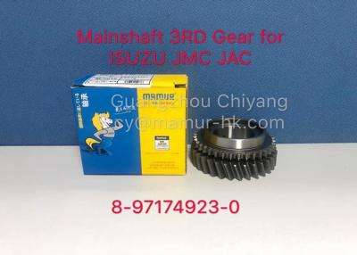 China 8-97174923-0 ISUZU Gearbox Parts Mainshaft 3RD Gear For ISUZU NKR MSB5M JMC JAC for sale